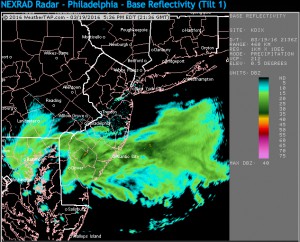 Current Radar, courtesy of Weathertap.com