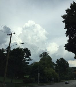 Towering cumulonimbus 