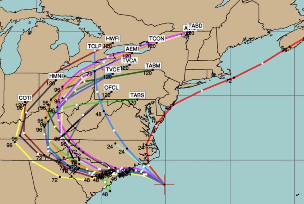 predicted tracks graphic