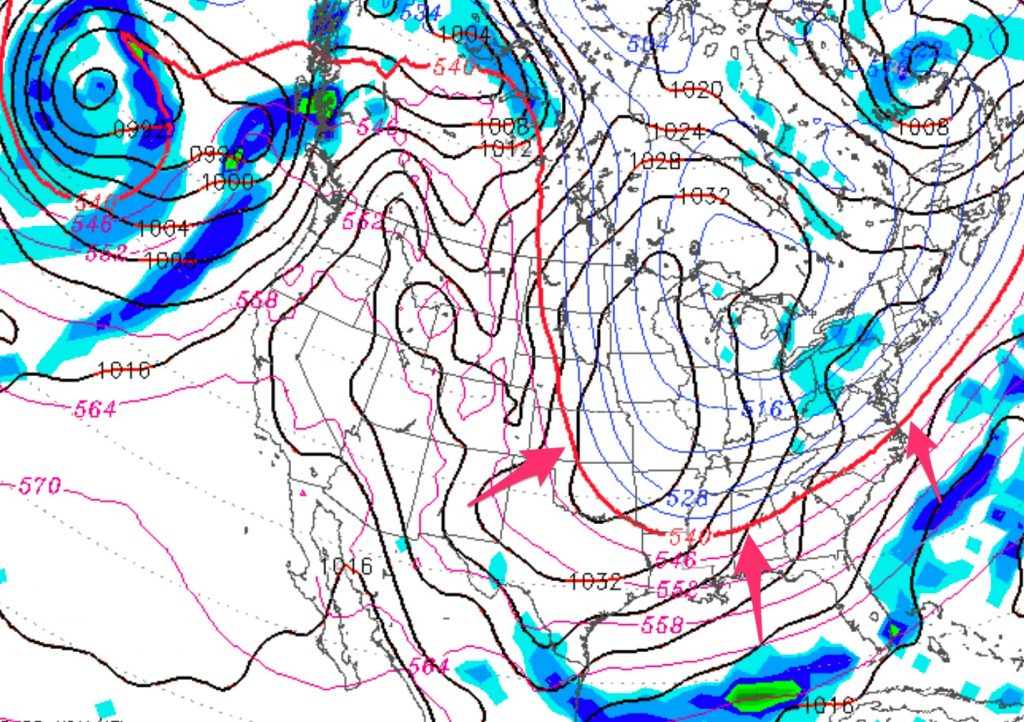 GFS forecast