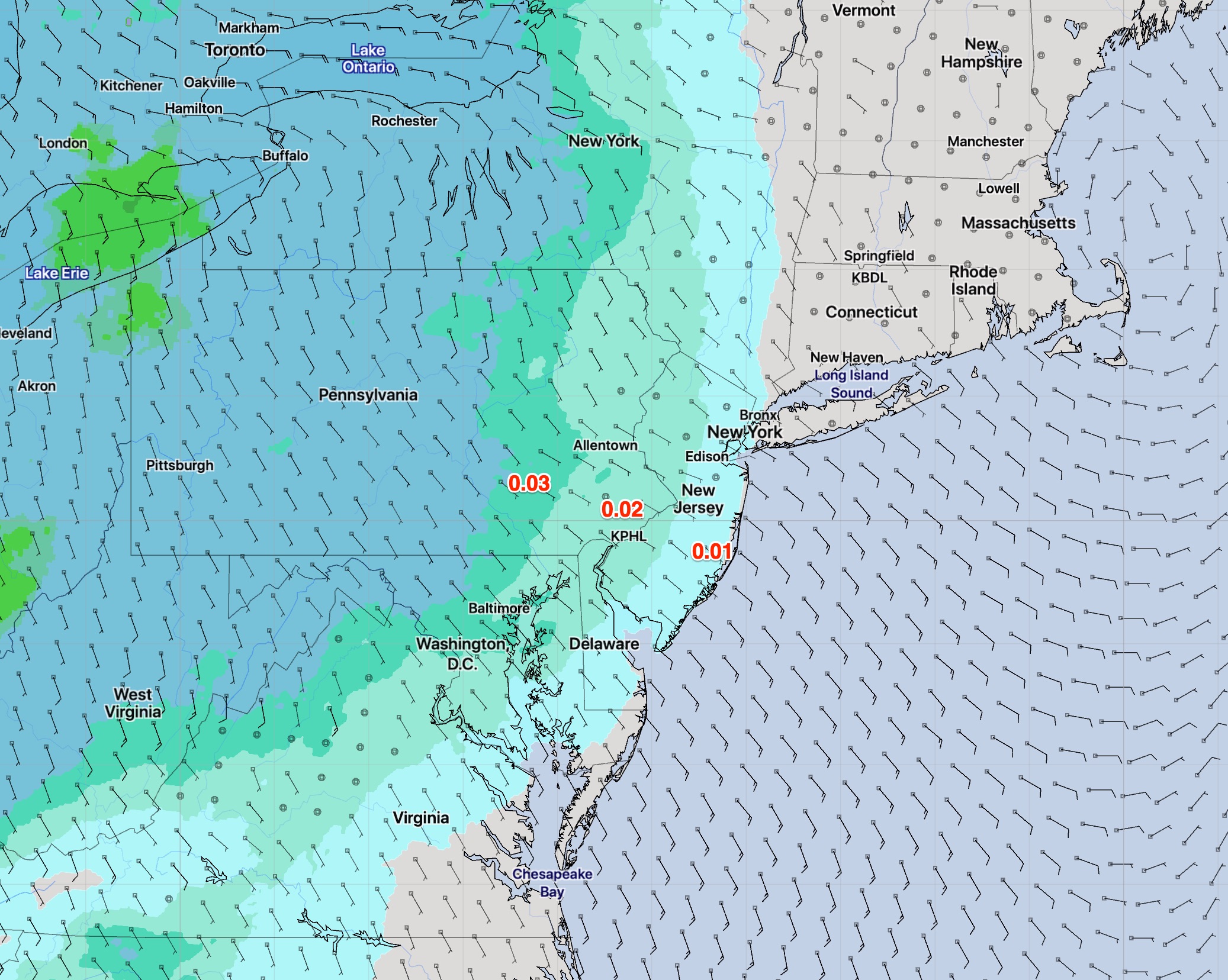 Wpvi Weather Forecast